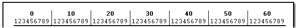 Text Ruler Screen Shot